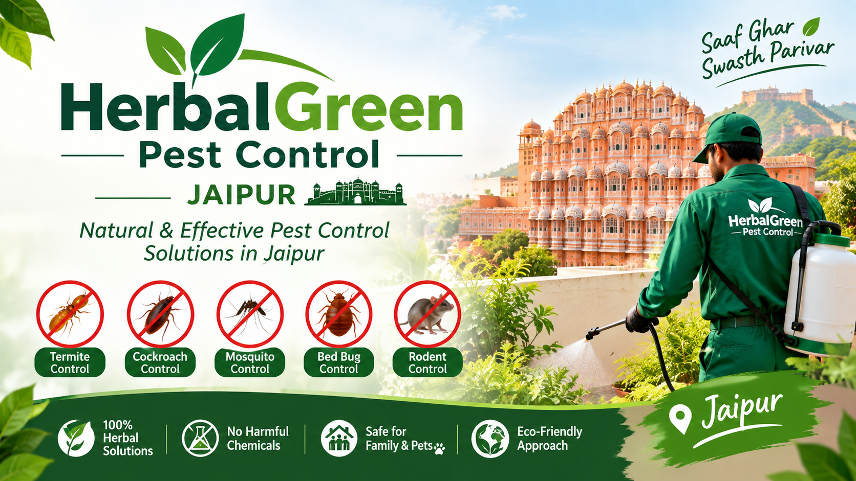 Herbal Green Pest Control jaipur